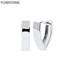 Silver Needle Double Circle Zirconia Earrings For Women Minimalism Vintage Geometry Hoop Earrings Jewelry - Image 30