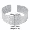 1/5Pcs Stainless Steel Minimalist Punk Twist Bracelet Women Geometric Stackable Adjustable Versatile Women Cuff Bangle Jewelry - Image 9