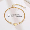 Evil Eye Anklet Bracelet on Leg for Women, Adjustable Stainless Steel Turkish Lucky Chain Anklets Bohemian, Layering Jewelry - Image 19