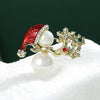 Classic Rhinestones Christmas Brooches for Women Unisex Enamels Pins Banquets Party Backpack Years Gifts Jewelry Accessories - Image 31