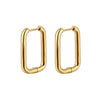 Men's Earrings Geometric Polygonal Stainless Steel Ear Buckle Ring Women Chic Earring Small Hoop Punk Party Ear Jewelry - Image 15