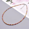 Color Crystal Glass Necklace Statement Short Chain Necklace For Women 3mm Crystal Glass Beads Chain Necklaces Jewelry - Image 17