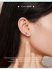 Silver Hip Hop Vintage Couples Creative Angel Wings Stud Earrings Women Punk CZ Studs Birthday Jewelry Gift - Image 14
