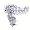 1 and Elegant Christmas Reindeer Brooch a Multi-Functional Holiday and Daily Jewelry Gift for Women - Image 6