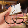 golden sequins metal tassel hoop earrings temperament earrings for women jewelry gift - Image 19