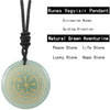 Crystal Mysterious Viking Compass Symbol Pendant Guardian Style Men's and Women's Jewelry Necklaces - Image 10