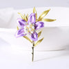 Enamel Hydrangea Brooches for Women Unisex Pearl Flower Pin Plant Lapel Pins Office Party Friend Gifts Jewelry Accessories - Image 17