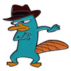 Phineass N Ferb Green Pet Perry Platypus Enamel Brooches For Women Badges Lapel Pins for Backpacks Jewelry Accessories - Image 1