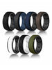 Seven-Piece Silicone Ring Set in Multiple Sizes - Image 8