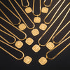 12 Zodiac Sign Necklace for Women Stainless Steel 12 Constellation Pendant Snake Neck Chain Choker Birthday Jewelry Gifts - Image 1