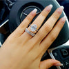 Oval and Square Cocktail Rings with Simulated Stone Designs in Multiple Sizes - Image 21