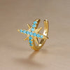 Vintage Star Ear Clips Without Piercing For Women Sparkling Zircon Ear Cuff Clip Earrings Wedding Party Jewelry Gifts - Image 7
