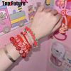 Women Gothic Lolita Dopamine Girl Jewelry Spicy Girl Y2K Candy Fluorescent Star Heart Accessories Bracelet Bracelets - Image 3