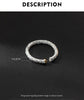 MODIAN Genuine 925 Sterling Silver Tin oil Pattern Adjustable Finger Rings For Women Sense Of Design Fine Jewelry Anel