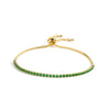 Mix Style Green Micro-inlaid Zircon Tennis Bracelet for Women Men Bracelet Jewelry Accessories - Image 7