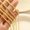 Unisex Snake Chain Choker Necklace Stainless Steel Herringbone 2/3/4/5mm Gold Color Chain Necklace For Women Jewelry - Image 5