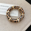 Multi-style Leopard Print Bamboo Tube Acrylic Stretchy Bracelets for Women Men Retro Resin Beaded Bangles Stack Jewelry Gift K1 - Image 26