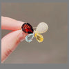 Cute Pearl Bow Brooch Small Sweater Pearl Decoration Brooches Pin For Wedding Woman - Image 22