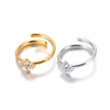 Delicate Lucky Four Leaf Clover Bracelet for Women Stainless Steel Simple Charm Jewelry Gold Plated - Image 2