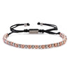 Small Beads Bracelet Woven Bracelets For Women Colorful Copper Beaded Handmade Adjustable Classic Bracelet Jewelry - Image 10