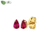 Silver Needle Colorful Gemstone Earrings for Women Water Drop Pendant Stud Earrings Wedding Jewelry Gifts - Image 45