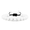 Black Bead Bracelet with 4 mm 6 mm or 8 mm Beads and Adjustable Fit - Image 15
