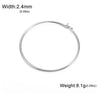 Stainless Steel Bracelet for Women Gold Plated Bangles Jewelry Party Wedding Birthday Gift - Image 7