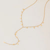 Gold Rhombus Pendant Y Body Chain Necklace Gold Plated Stainless Steel Charm Necklace Jewelry - Image 6