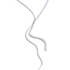 Stainless Steel Cubic Zirconia Chain Long Hanging Drop Necklace Women Temperament Jewelry - Image 7