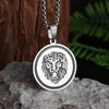 Hip Hop Gold Color 3D Round Lion Head Pendant Chain Medal Necklace Men Women Rock Rapper Jewelry Gifts - Image 43
