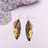 Fairy Clear Gradient Resin Simulation Wings Butterfly Rhinestone Flake Long Dangle Earrings for Women Casual Party Jewelry - Image 10