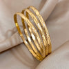 3pcs/set Chic Twist Stainless Steel Wrist Cuff Bangle Bracelet For Women Men Stackable Charms Jewelry Gifts - Image 11