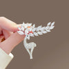 Full of Rhinestone Sika Deer Brooch Pin for Women Men Gold Plated Silver Color Crystal Animal Christmas Jewelry Gifts - Image 1