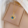Star Moon Mythology Full Zirconia Luxe Elegant Full Zirconia Necklace for Women, Versatile Collarbone Chain - Image 2
