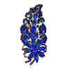 Shiny Large Glass Flower Brooches for Women Unisex Rhinestone Pins 6-color Available Casual Party Accessories Gifts - Image 8