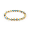 Gold Plated Bracelets Boho Summer Beaded Stretch Bracelet Y2k Jewelry for Women Accessories - Image 5