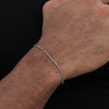 Simple Men Stainless Steel Square Snake Bone Chain Bracelet Hip-Hop Jewelry Party Accessories Bracelet For Women - Image 2
