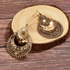 Retro Originality Exaggerated Hollow Palace Style Round Earrings Bohemian Women's Festival Party Accessories Jewelry - Image 3