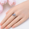 Silver Open Ring For Woman Flying Dragon Design Party Birthday Jewelry Gift - Image 5