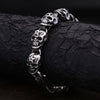 Gothic Vintage Men's Skull Bracelet 316L Stainless Steel Punk Hip Hop Skeleton Bracelets Amulet Jewelry Gifts - Image 4
