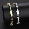Iced Out Cubic Zirconia Tennis Bracelet Layering Bracelets Stuff for Men Women - Image 9