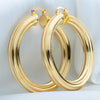 Hoop Earrings For Women Drop Earrings Dubai Gold Plated Jewelry For Wedding Party Daily Wear Jewelry Accessories Gift - Image 1
