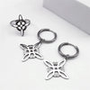 Stainless Steel Jewelry Set Witchcraft Witch Celtic Irish Knot Pendant Necklace Earring Bracelet Ring Nudo De Bruja - Image 6