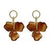 European American Style Acrylic Flower Pendant Earrings For Women Niche Design Vintage Exaggerated Petal Earring Party Jewelry - Image 6