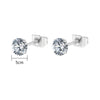 1 Pair Titanium 2/3/4/5mm CZ Stud Earrings 20G Minimalist Wedding Cartilage Helix Tragus Piercing Jewelry - Image 12