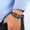 12 Constellation Zodiac Sign Charm Luminous Bracelets Men Women Vintage Multilayer Wrap Leather Bracelet Bangle Birthday Gift - Image 2