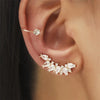 Bohemian Gold Color No Piercing Crystal Rhinestone Leaves Ear Cuff Earrings for Women Wedding Jewelry - Image 14