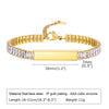 Jewelry Bling CZ Stone Charm Bracelets for Women Girls, Dainty Shiny Chain Bracelet Wristband Link Party Gifts To Her - Image 7