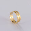 Rings For Men Stainless Steel Double Layer Hollow Open Ring Simple Round Cut Adjustable Jewelry Anniversary Gift - Image 11