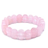 Multi-Faceted 10 x 14 mm Beaded Bracelet in Mixed Stone Colors - Image 25